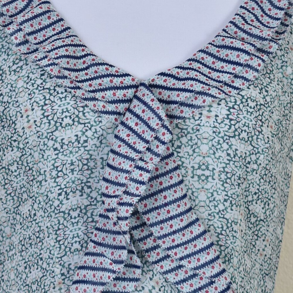 CAbi 5104 Garden Party Maxi Ruffle Dress - 6 - Picture 4 of 11